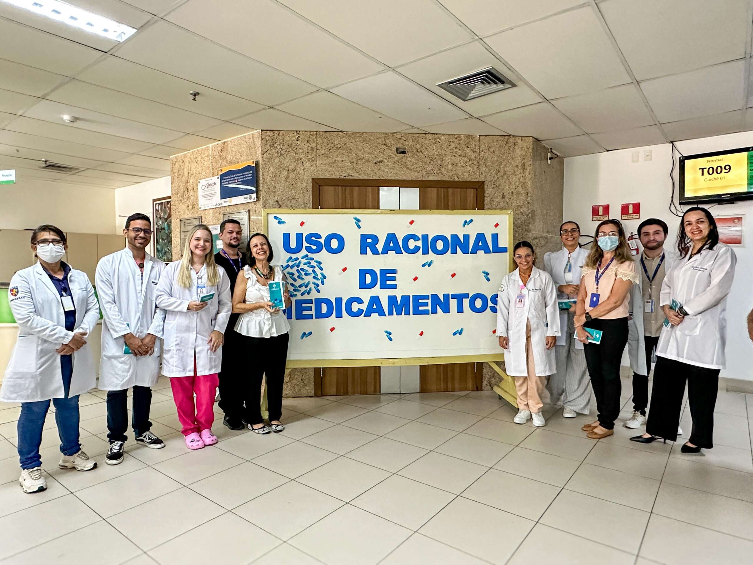HGF promove ação educativa para marcar o Dia Nacional do Uso Racional de Medicamentos
