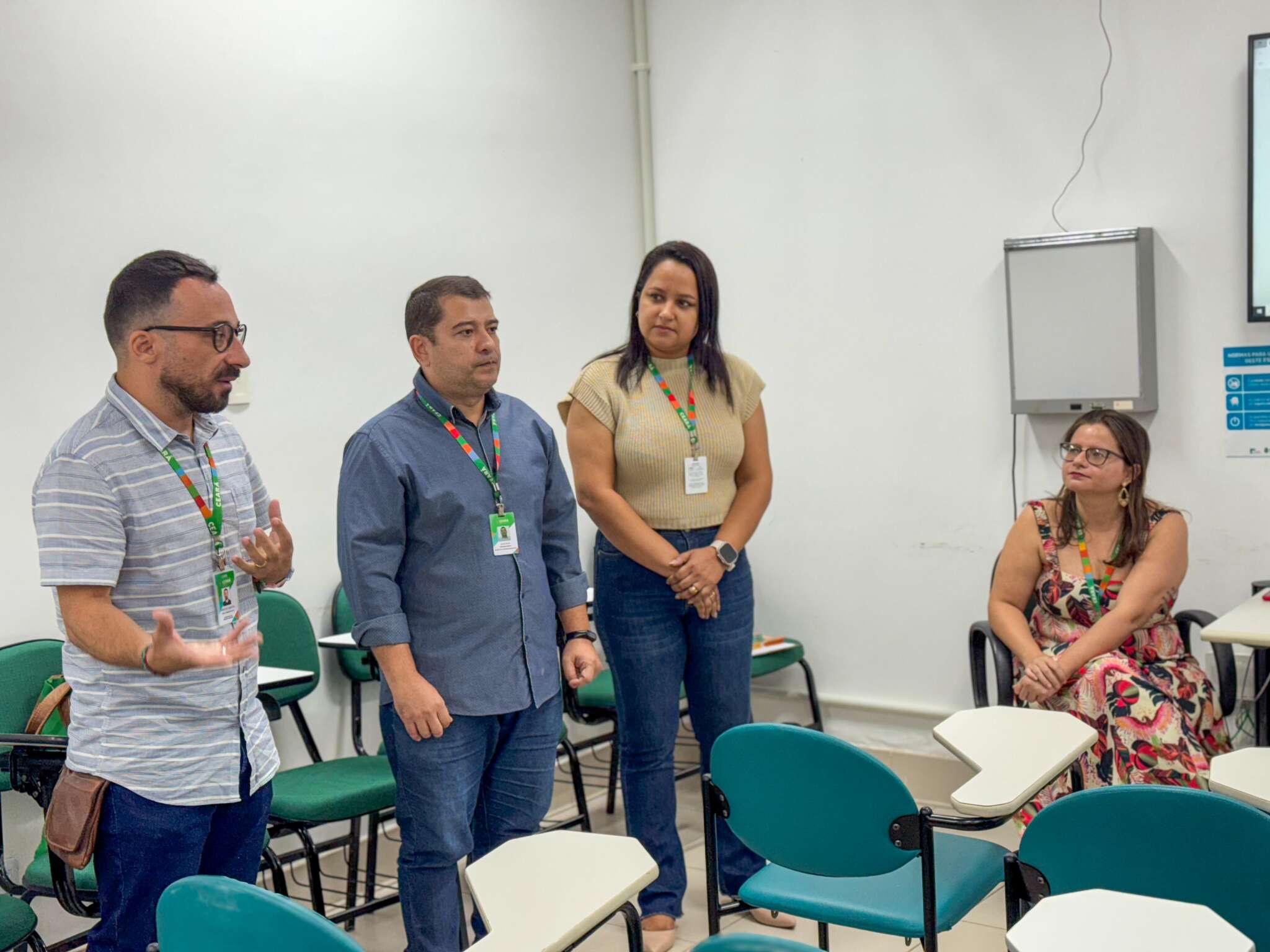 Assistentes sociais do HGF recebem orientação sobre acolhimento a migrantes e refugiados